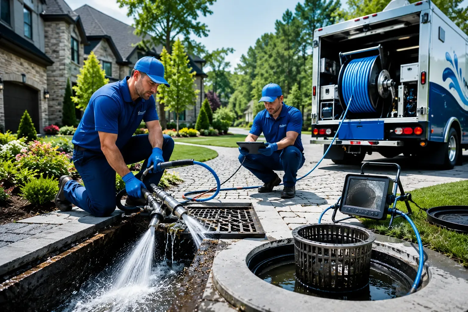 Local outdoor drain cleaning professionals in Lowell, NC