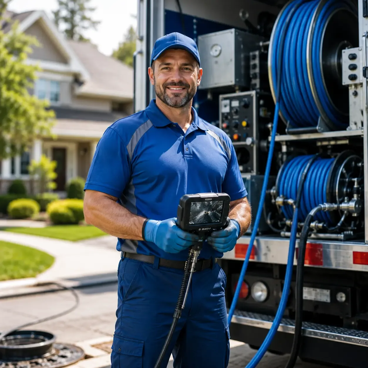 Local outdoor drain cleaning specialists in Lowell, NC